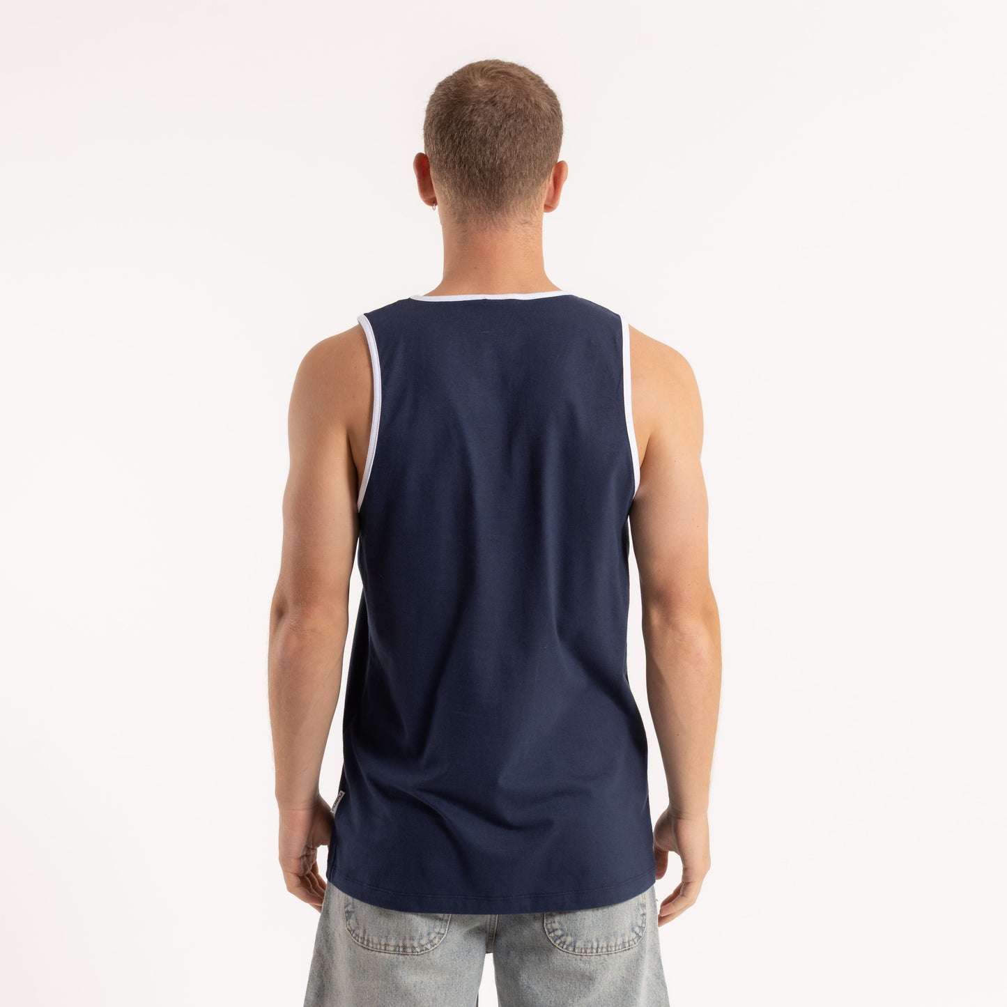 Musculosa Dead Ringer Navy Blue