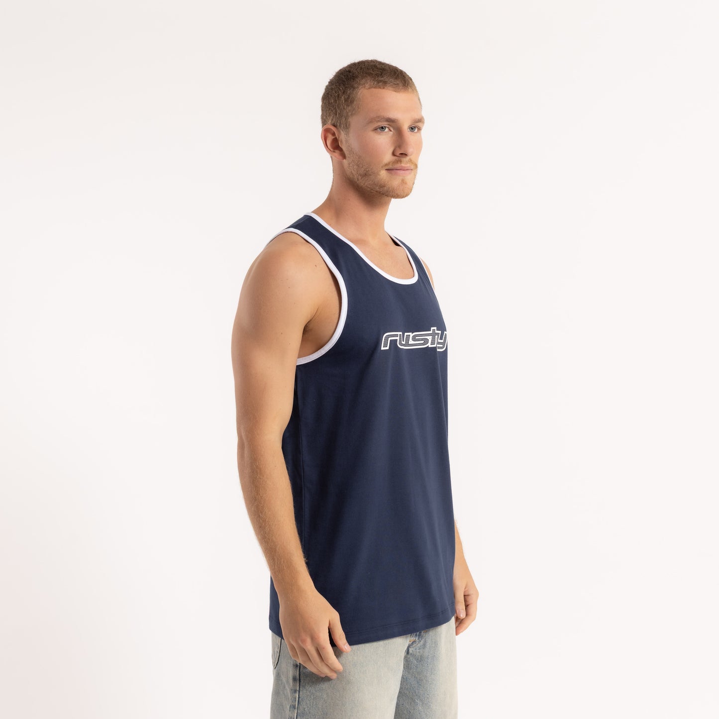 Musculosa Dead Ringer Navy Blue