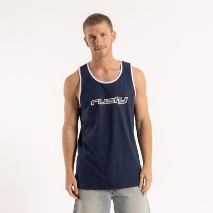 Musculosa Dead Ringer Navy Blue