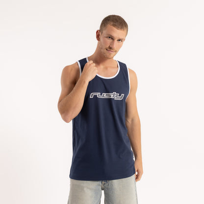 Musculosa Dead Ringer Navy Blue