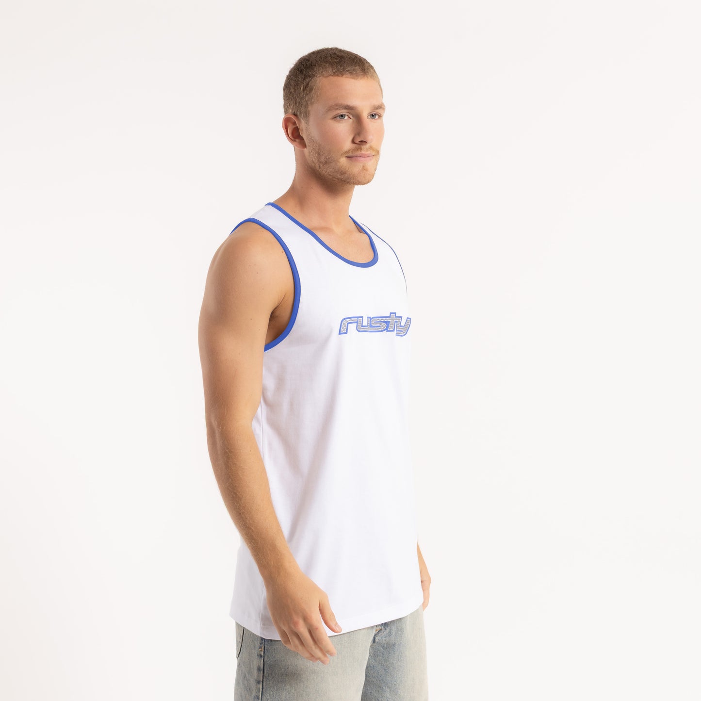 Musculosa Dead Ringer White