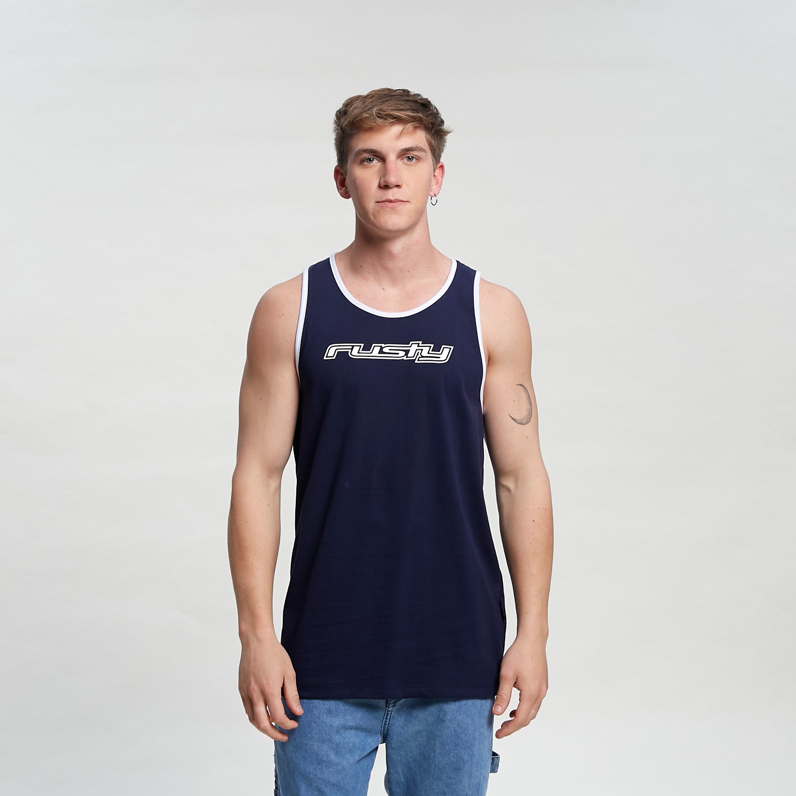 Musculosa Flip Daddy Tank Navy