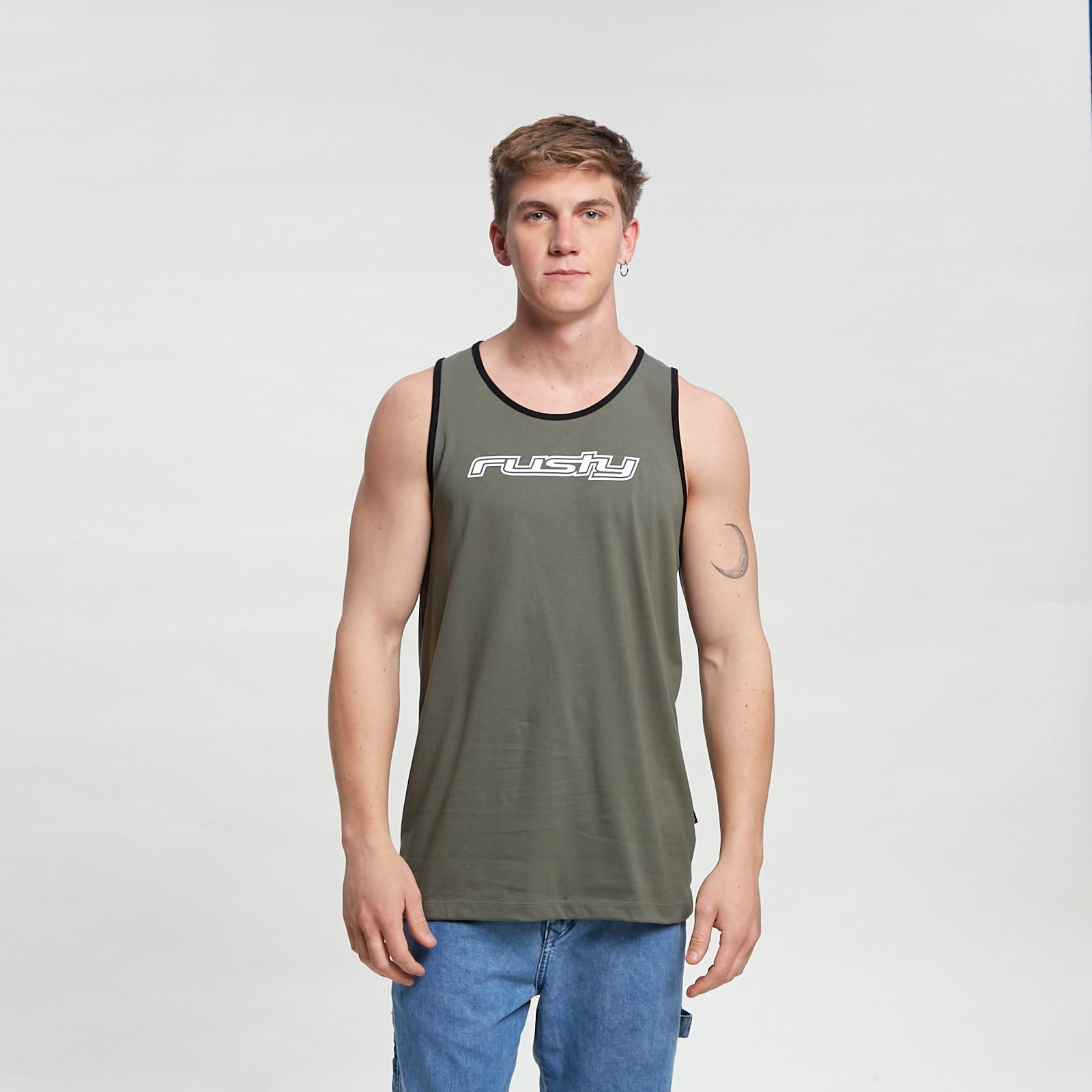 Musculosa Flip Daddy Tank Shadow Army