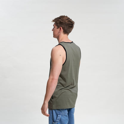 Musculosa Flip Daddy Tank Shadow Army