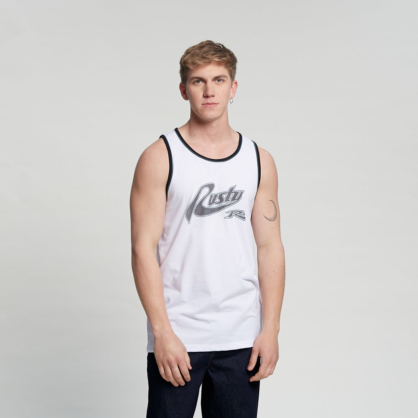 Musculosa Harryes Tank White