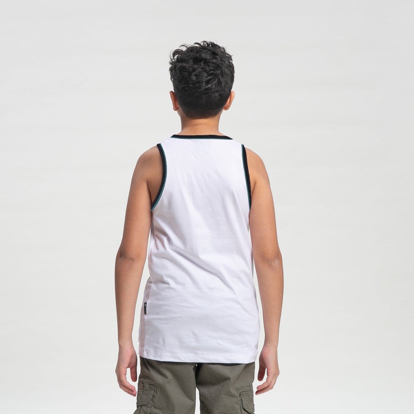 Musculosa Harryes Tank Jr White