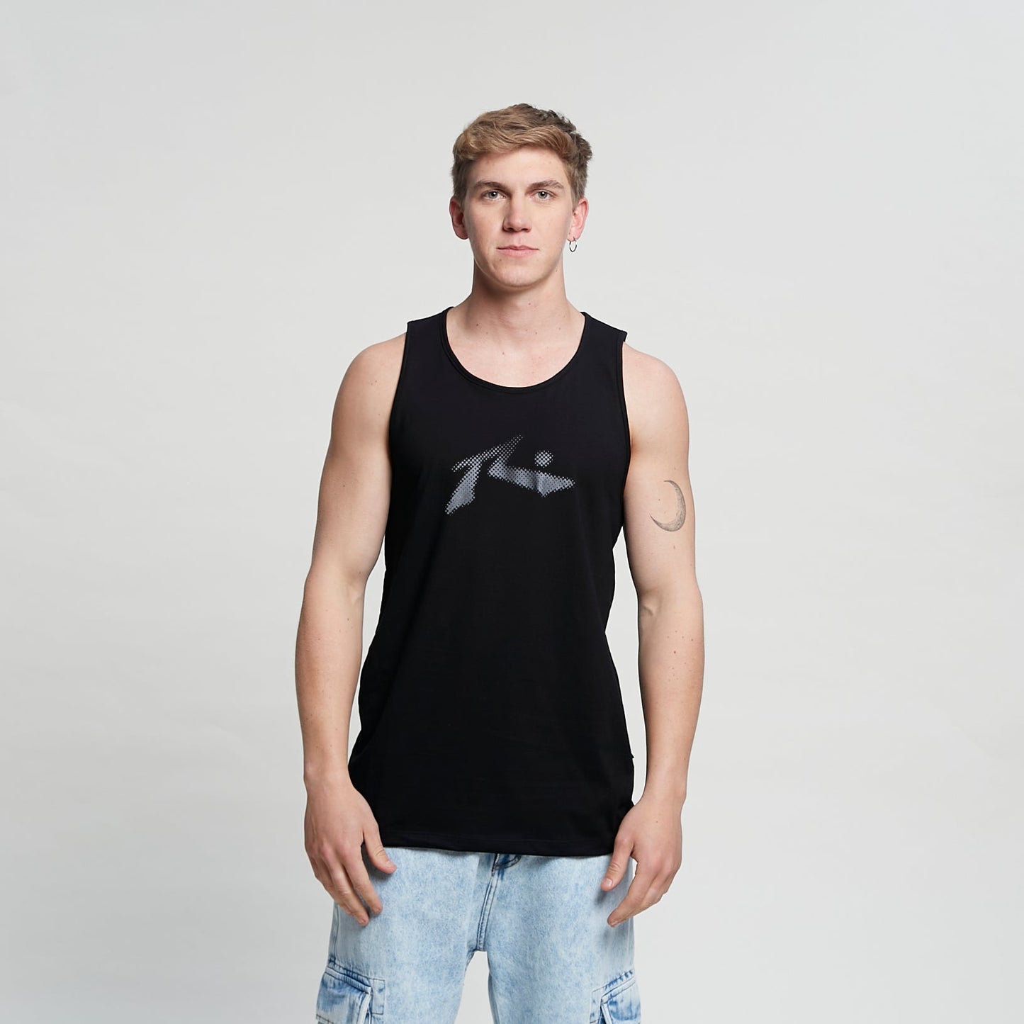 Musculosa Ilumination Tank Black