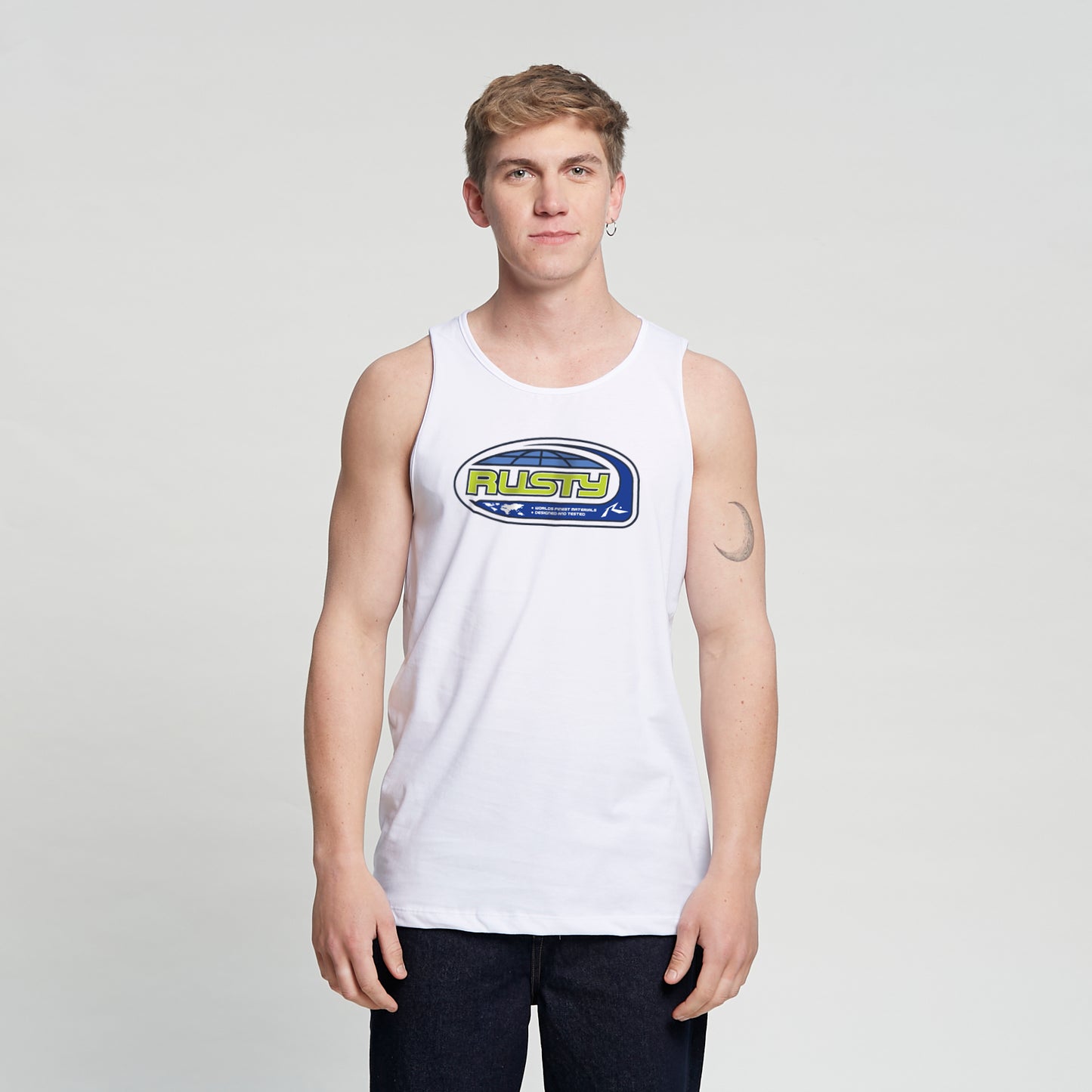 Musculosa Outta Here Tank White