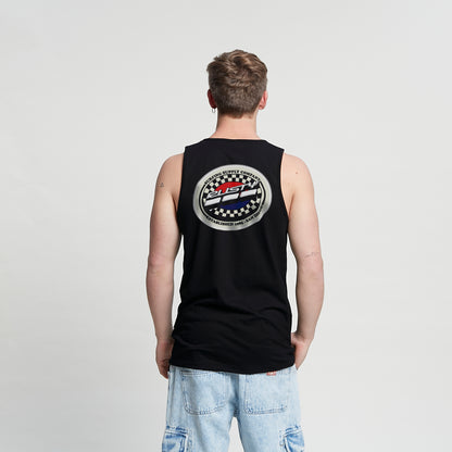 Musculosa Patch Tank Black