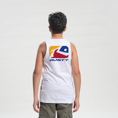 Musculosa Phenom Tank Jr White