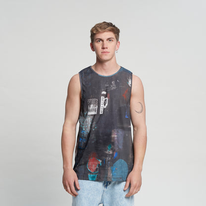 Musculosa Slave To The Wave Tank Fullprint