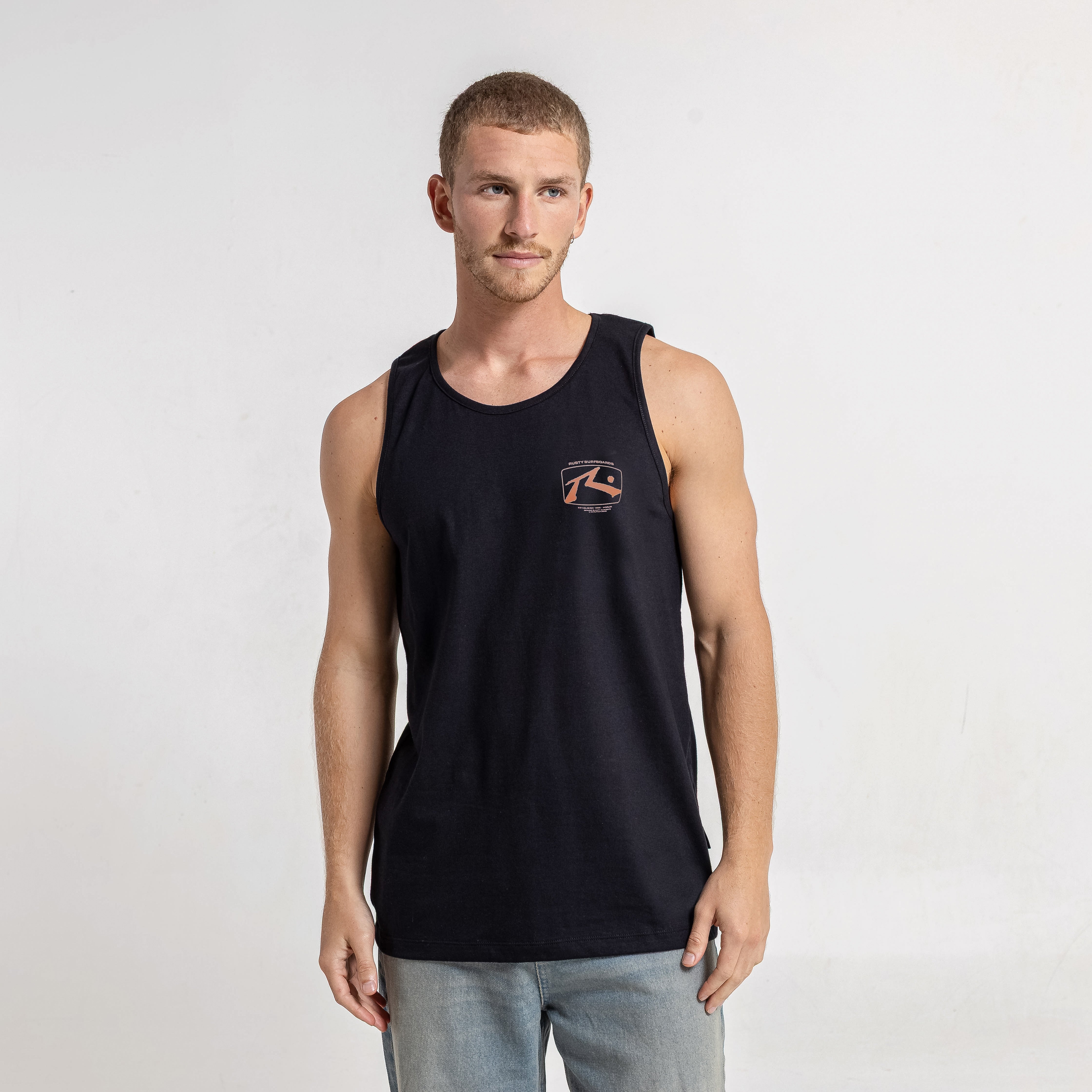 Musculosa Surf Night Black