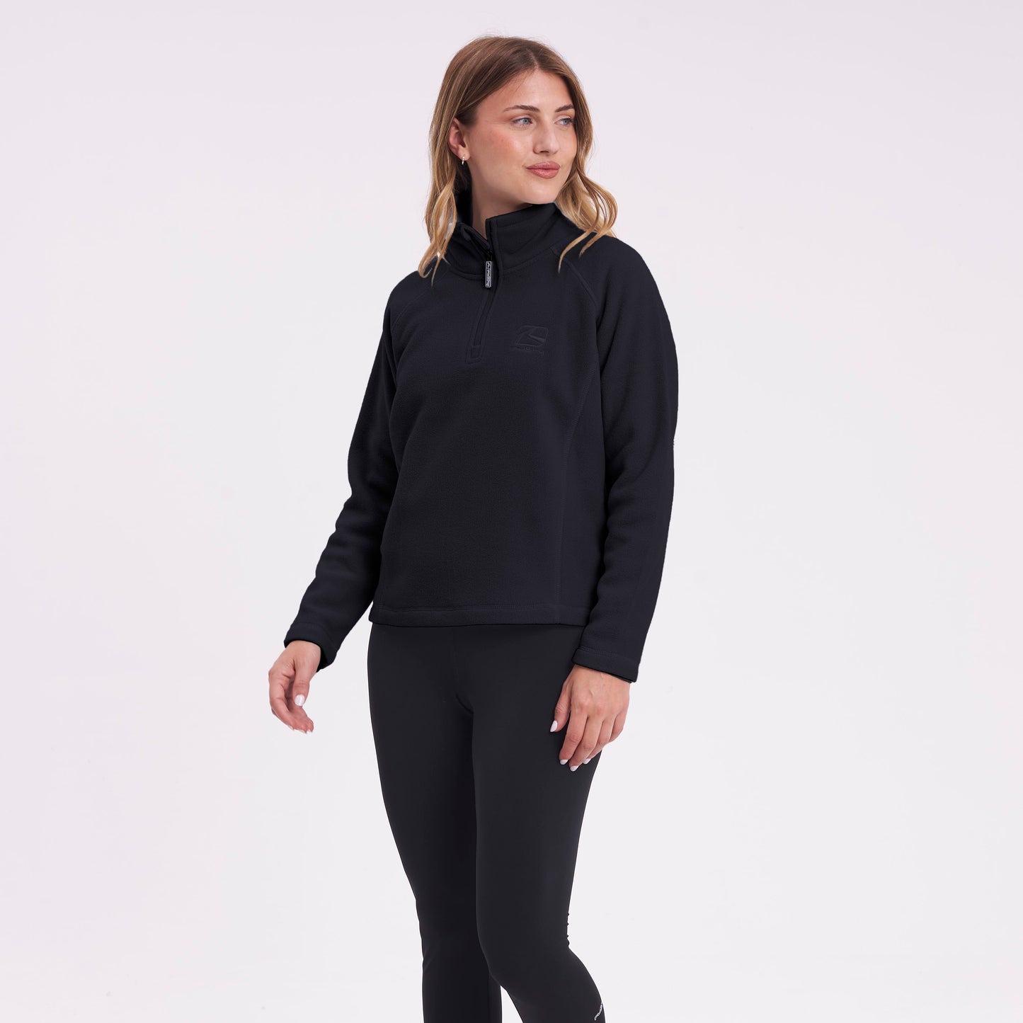 Polar Mystic Half Zip Neck Black