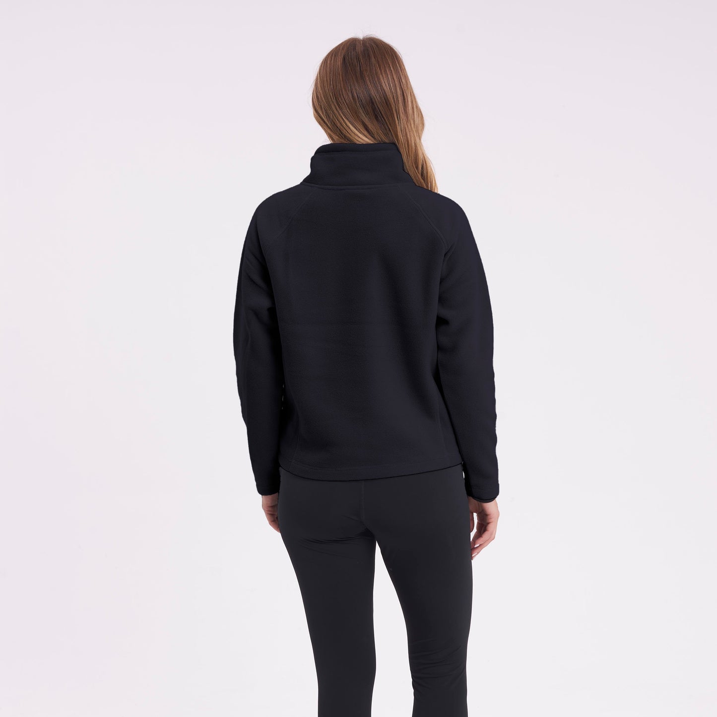 Polar Mystic Half Zip Neck Black