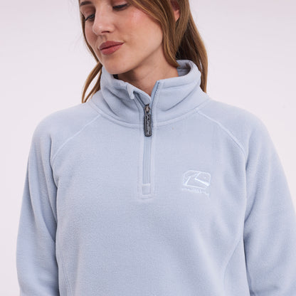 Polar Mystic Half Zip Neck Grey Ice
