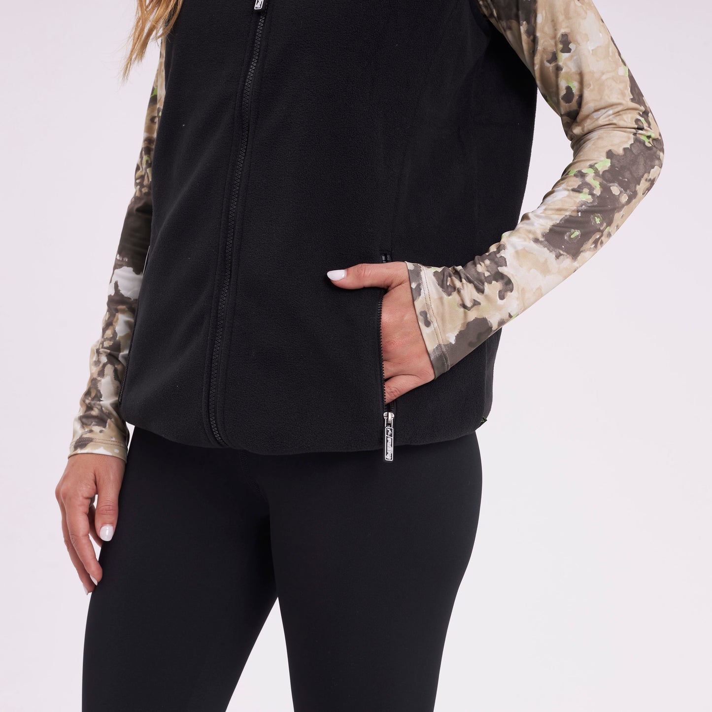 Chaleco Polar Mystic Black