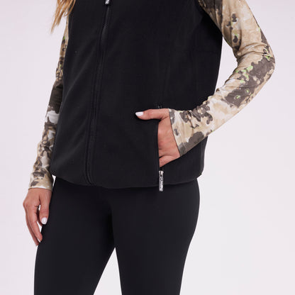 Chaleco Polar Mystic Black