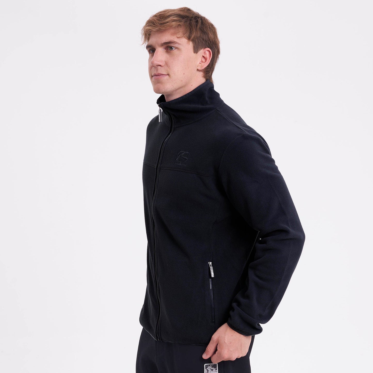 Polar Gravity Full Zip Micropolar Black