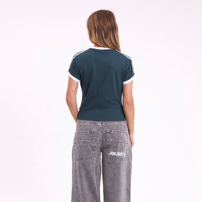 Remera Nello Ringer Mini Green Gables