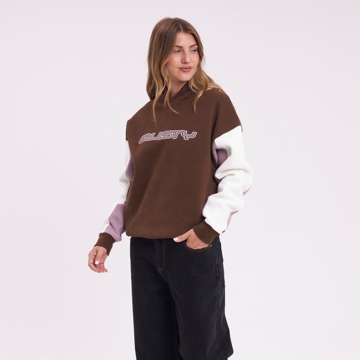 Canguro Neopole Panelled Pinecone/Berry Cream