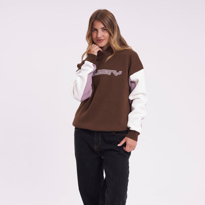Canguro Neopole Panelled Pinecone/Berry Cream