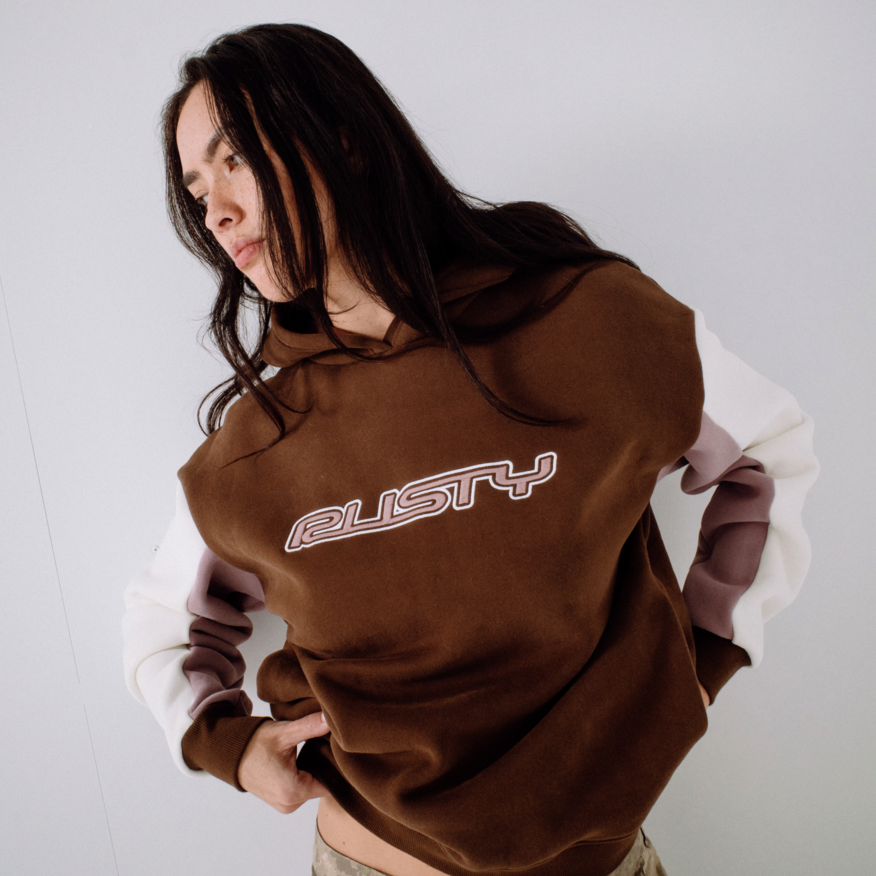 Canguro Neopole Panelled Pinecone/Berry Cream