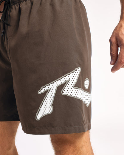 Boardshort New Competition 17´´ Brown Java