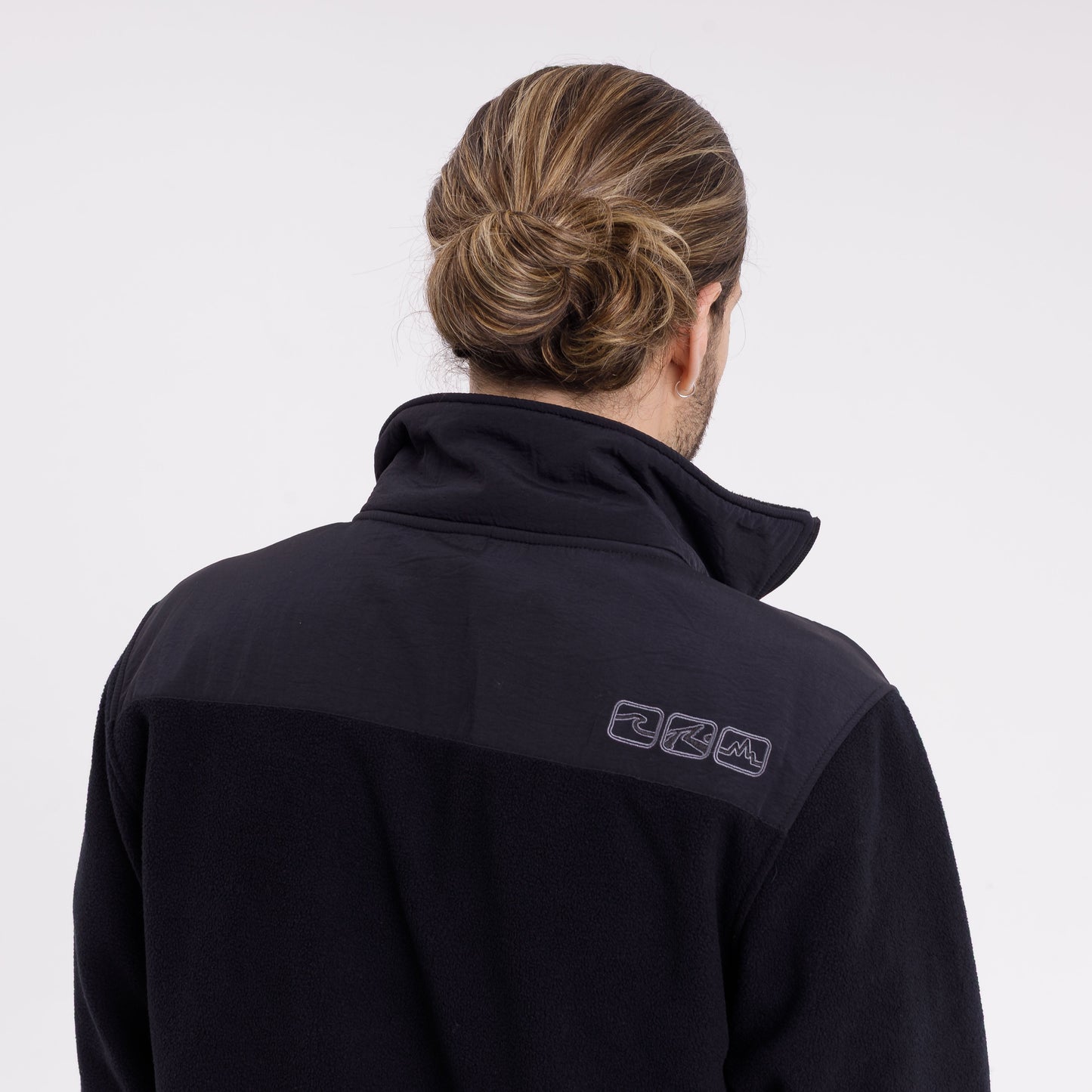 Polar Noosa Head Zip Polar Black