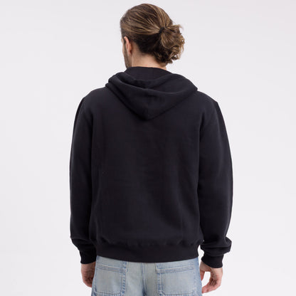 Campera Canguro One Logo Zip Black