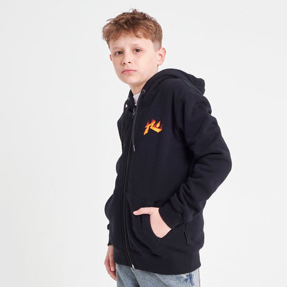 Campera Canguro On Fire Junior Black