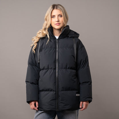 Campera Abrigo Overnight Black