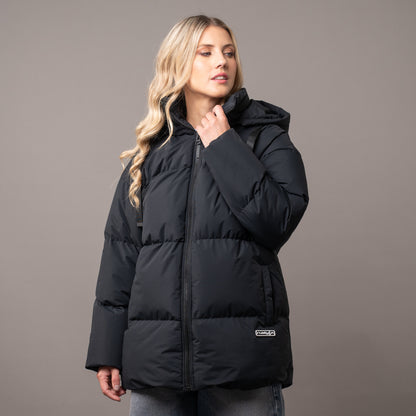 Campera Abrigo Overnight Black