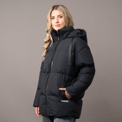 Campera Abrigo Overnight Black
