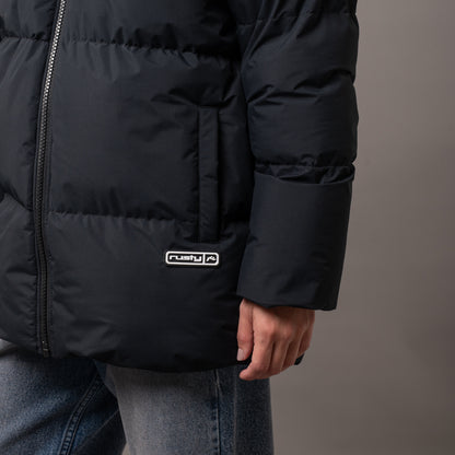 Campera Abrigo Overnight Black