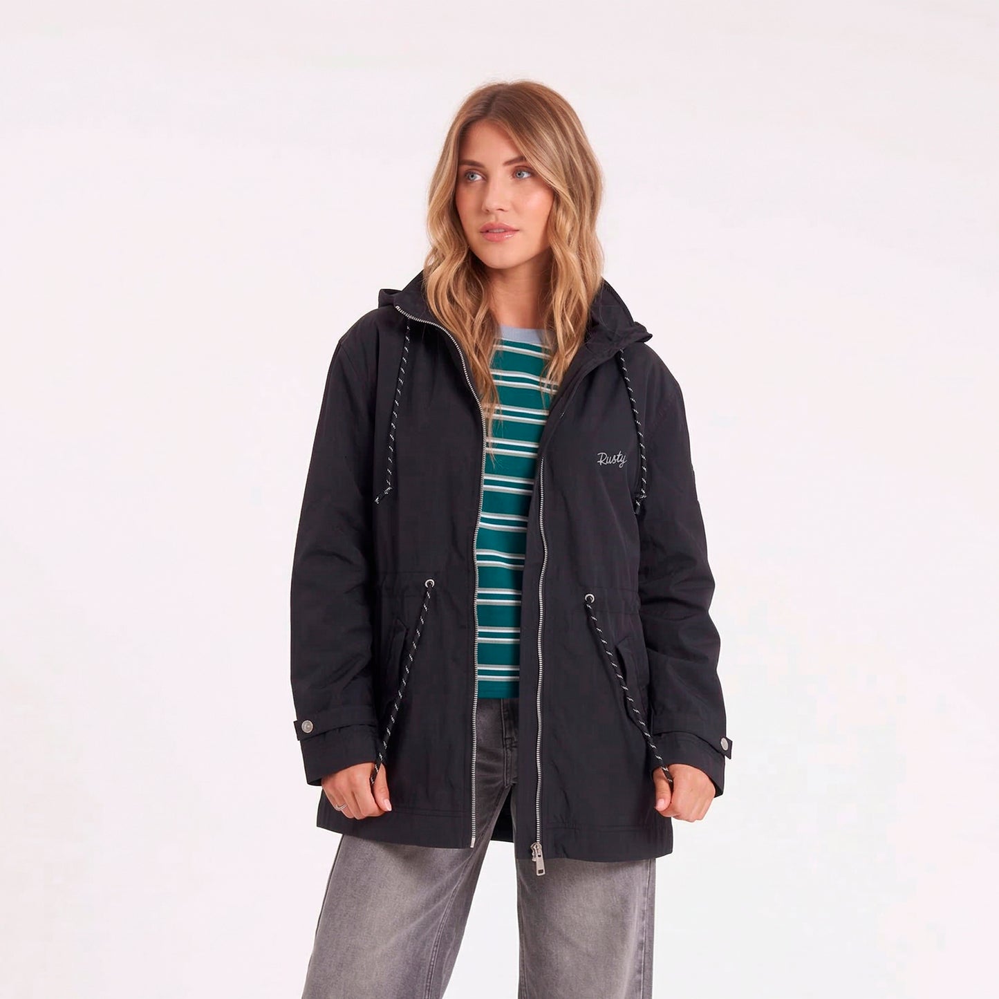 Campera Abrigo Obley Black