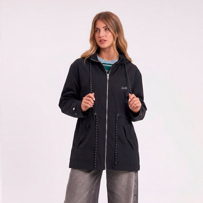 Campera Abrigo Obley Black