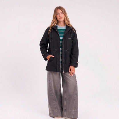 Campera Abrigo Obley Black