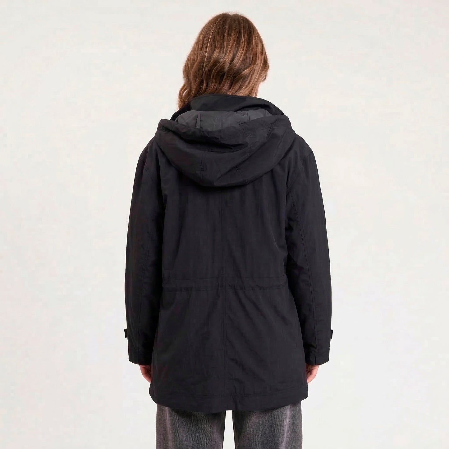 Campera Abrigo Obley Black