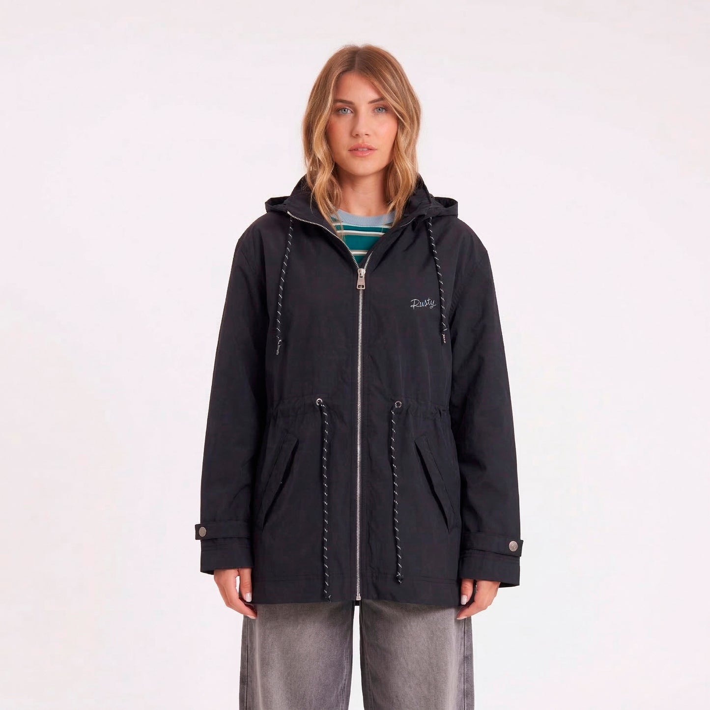 Campera Abrigo Obley Black