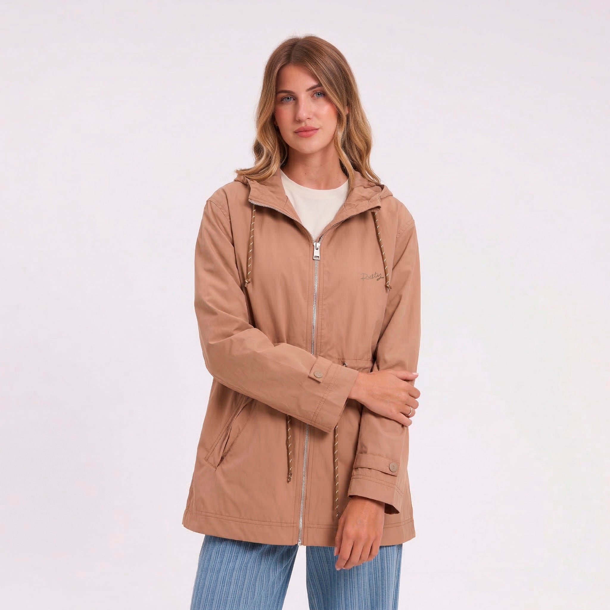 Campera Abrigo Obley Taupe