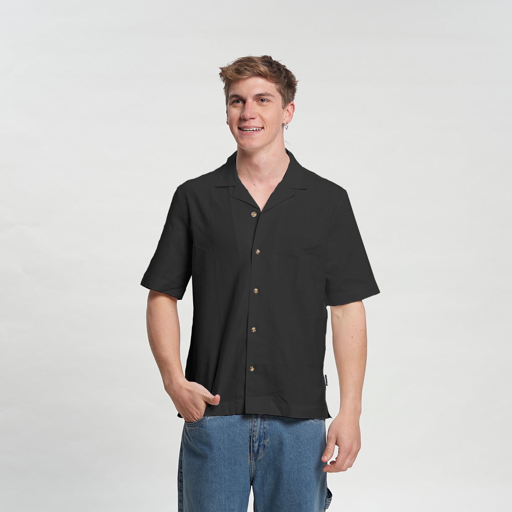 Camisa Mc Overtone 2 Shirt Black