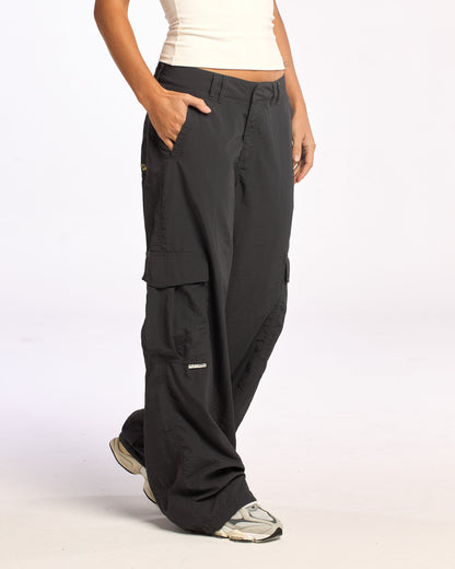 Pantalon Melrose Loose Low Rise Cargo Carbon