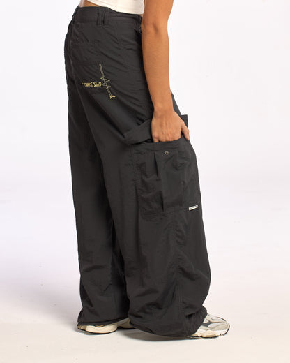 Pantalon Melrose Loose Low Rise Cargo Carbon
