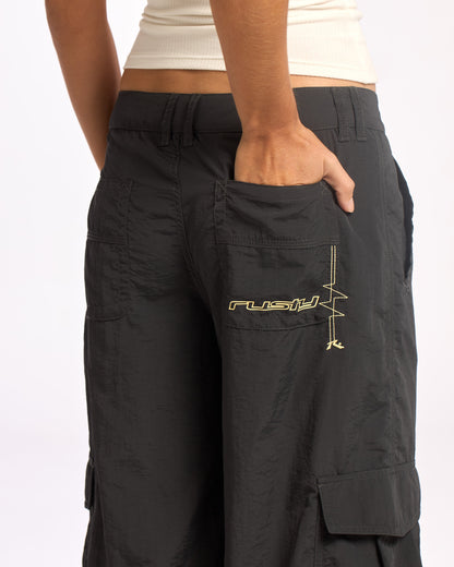 Pantalon Melrose Loose Low Rise Cargo Carbon