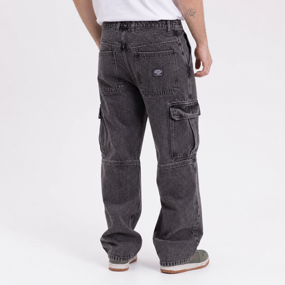 Jean Parklife 2 Cargo Big Acid Black