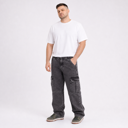 Jean Parklife 2 Cargo Big Acid Black