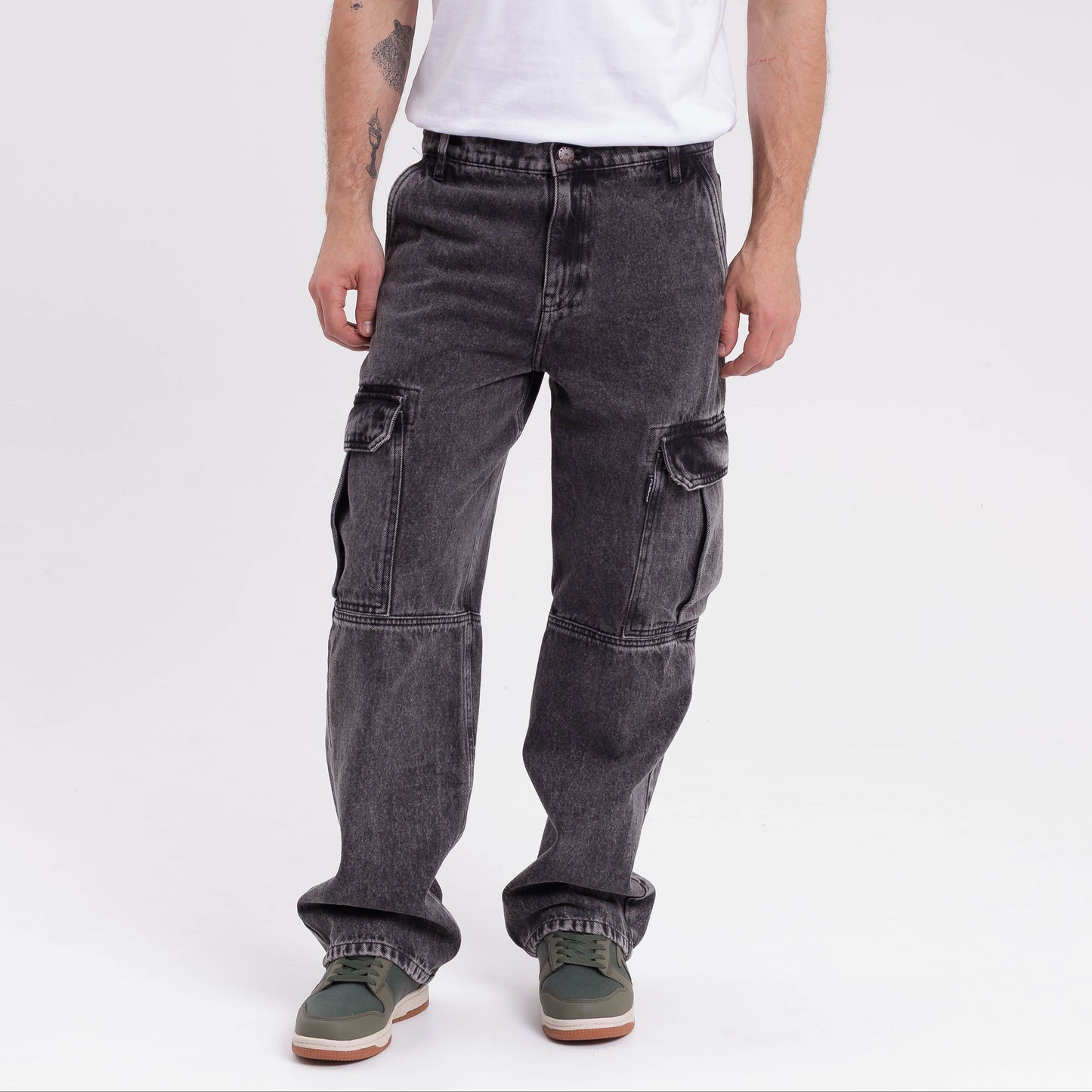 Jean Parklife 2 Cargo Acid Black