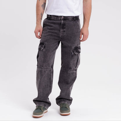 Jean Parklife 2 Cargo Acid Black