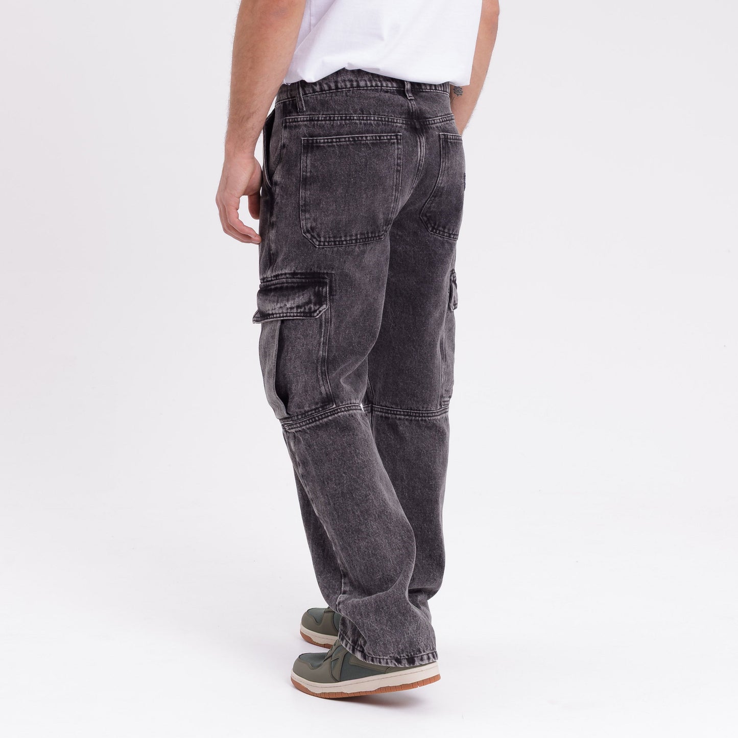 Jean Parklife 2 Cargo Acid Black