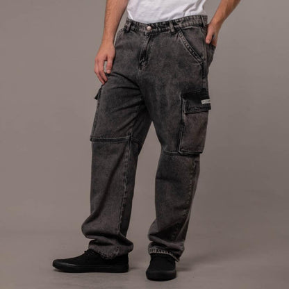 Jean Rusty Parklife Cargo Jean Jr Black